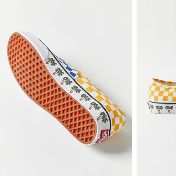 🌴 Vans Authentic Sidewall Checkerboard Sneaker - Picture 4 of 10